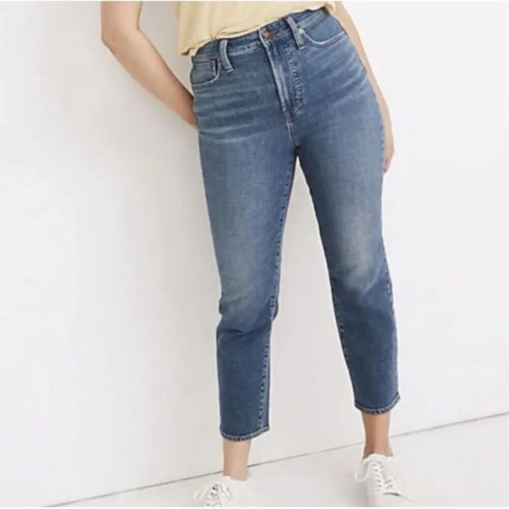 Madewell The Perfect Vintage Crop Jeans size 27